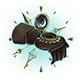 The House of Da Vinci badge Foil: Time traveler