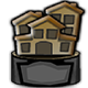 BoomTown! Deluxe badge Level 4: Town house 
