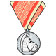 Series 1 - Zebra Medal