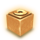 Series 1 - Golden cube key