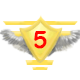 Series 1 - Air Force: Rank 5 Badge