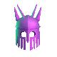 Narborion Saga badge Level 4: Four-horned helmet