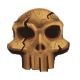 Series 1 - Wooden skull