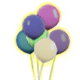 Series 1 - Six Colorful Balloons