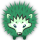 Series 1 - Green Hedgehog