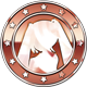 Series 1 - Bronze Miku badge