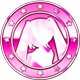 Series 1 - Pink Miku badge