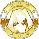 Series 1 - Gold Miku badge
