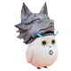 Tales of ARISE badge Level 2: Silver Wolf Hootle Doll