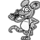Mouse (Sneaking) badge Foil: What's up, bro ?