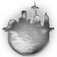 Stubbs the Zombie in Rebel Without a Pulse badge Foil: Punchbowl