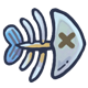 Flotsam badge Level 1: Fish Bones