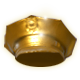 Prison Simulator badge Foil: Broken Gold Handcuffs