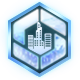 Cities: Skylines II badge Foil: C:S2