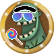 HordeCore badge Foil: Swamp Boss