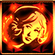SUCCUBUS badge Level 5: The Flaming Queen