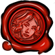 SUCCUBUS badge Foil: Queen Vydija Approves