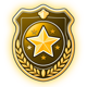 Police Simulator: Patrol Officers badge Foil: Chief of Police