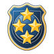 Police Simulator: Patrol Officers badge Level 5: Captain