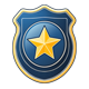 Police Simulator: Patrol Officers badge Level 2: Detective