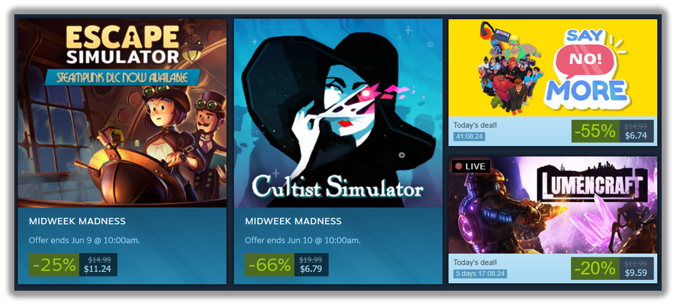 Como saber quando tem promoção na Steam?