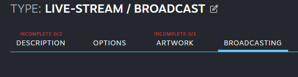 Configuração de transmissão (documentação do Steamworks)