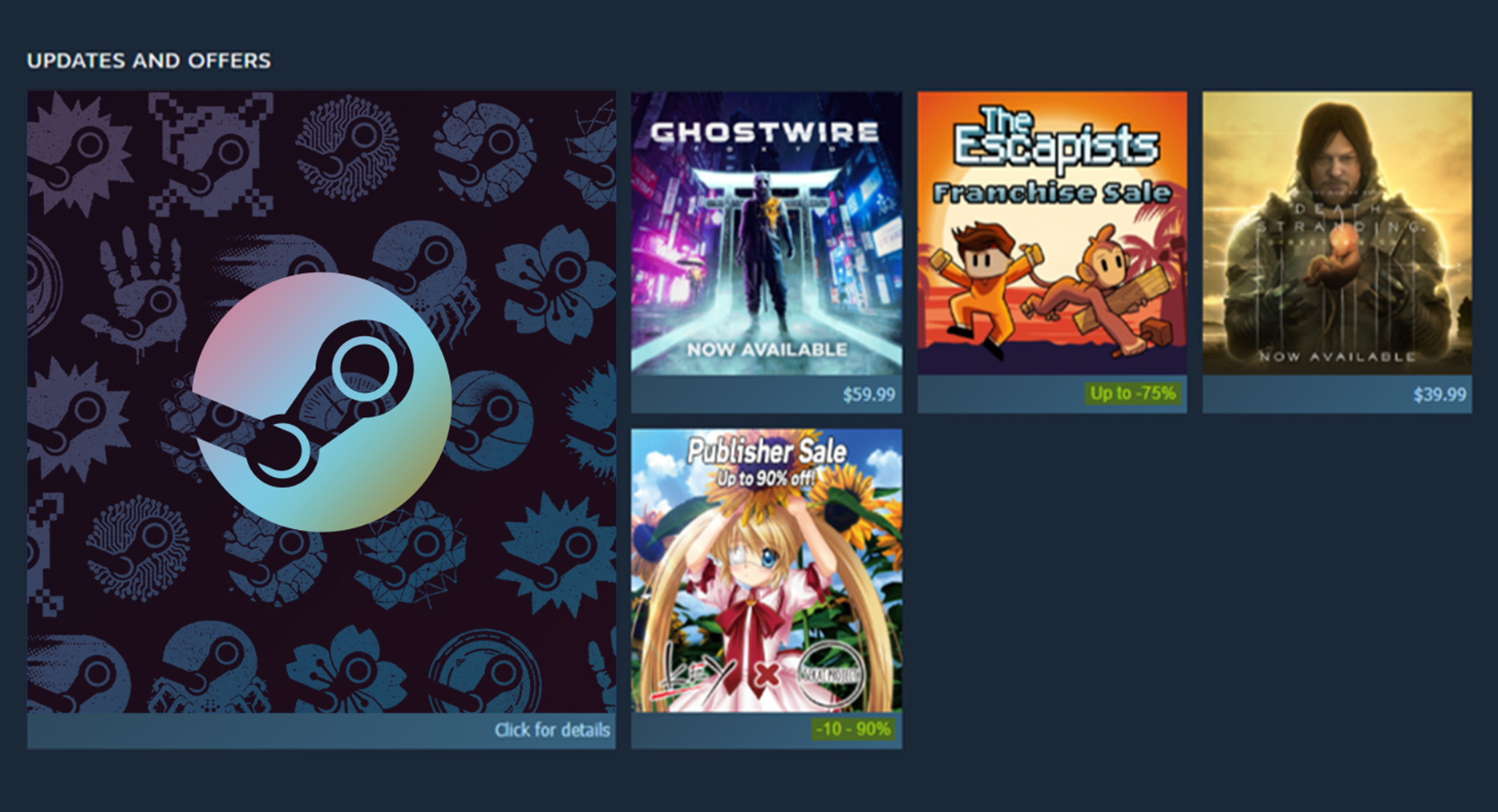 Join us for our Steam Publisher Sale and Birthday Celebration