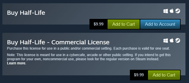 commercial license