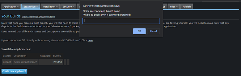 Steam :: Steamworks Development :: Share Application Management Access