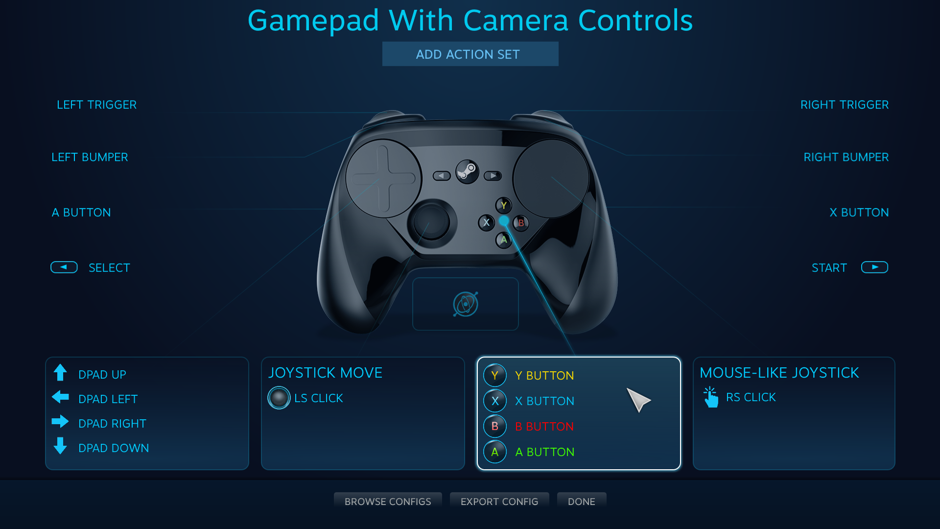 Steam ps4 controller xbox on sale buttons