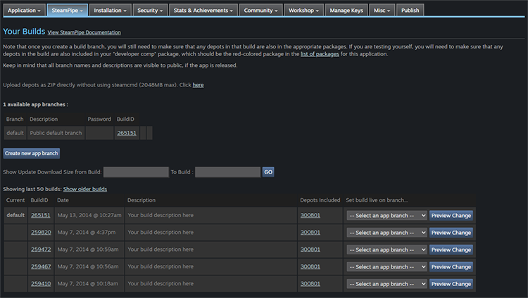 Steam :: Steamworks Development :: Share Application Management Access